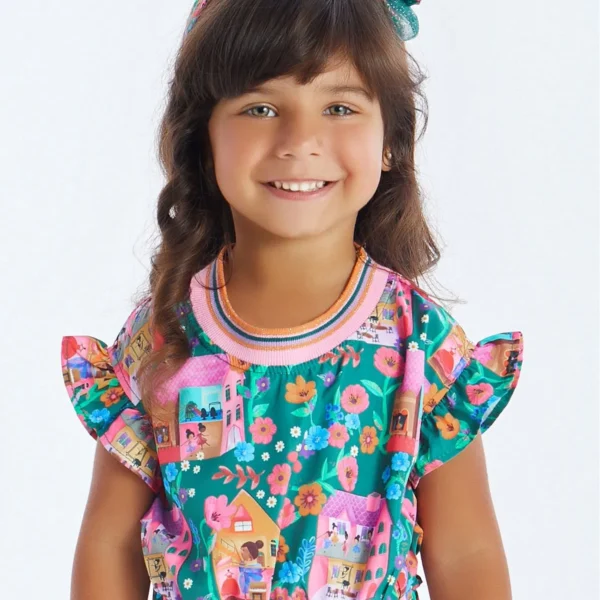 Bata Estampa Escolinha de Balé