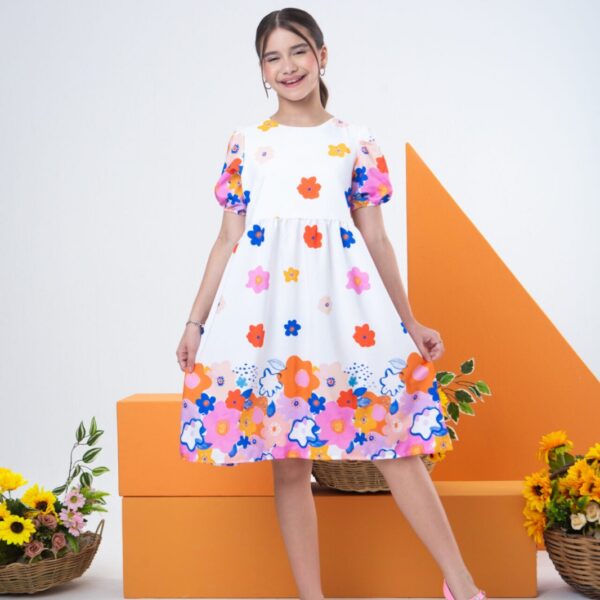 Vestido Floral Colorido