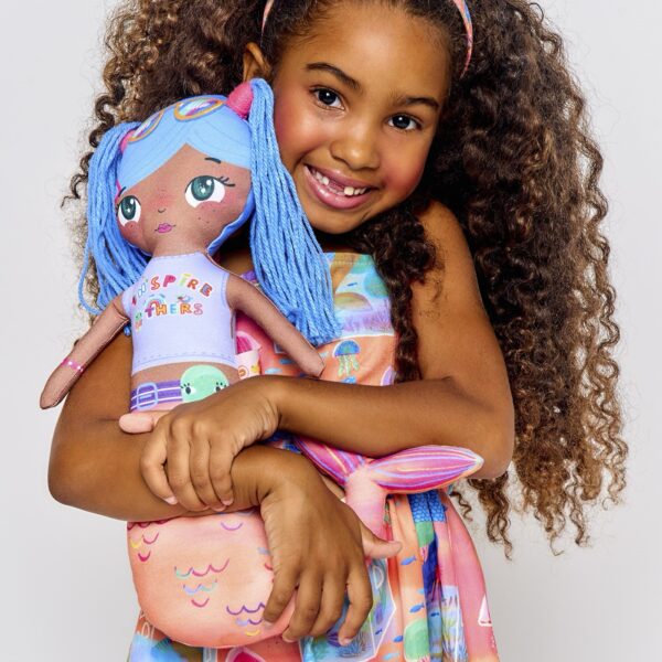 Boneca Almofada Infantil Casa de Sereias